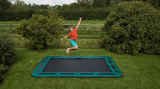 In-ground trampolines safe for all ages